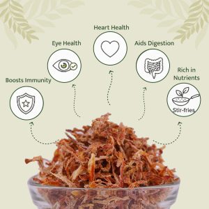 dehydrated carrot flakes