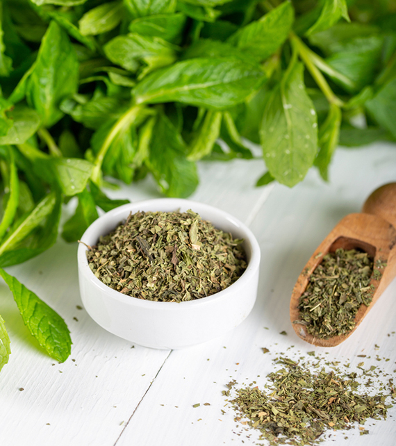 dehydrated herbs